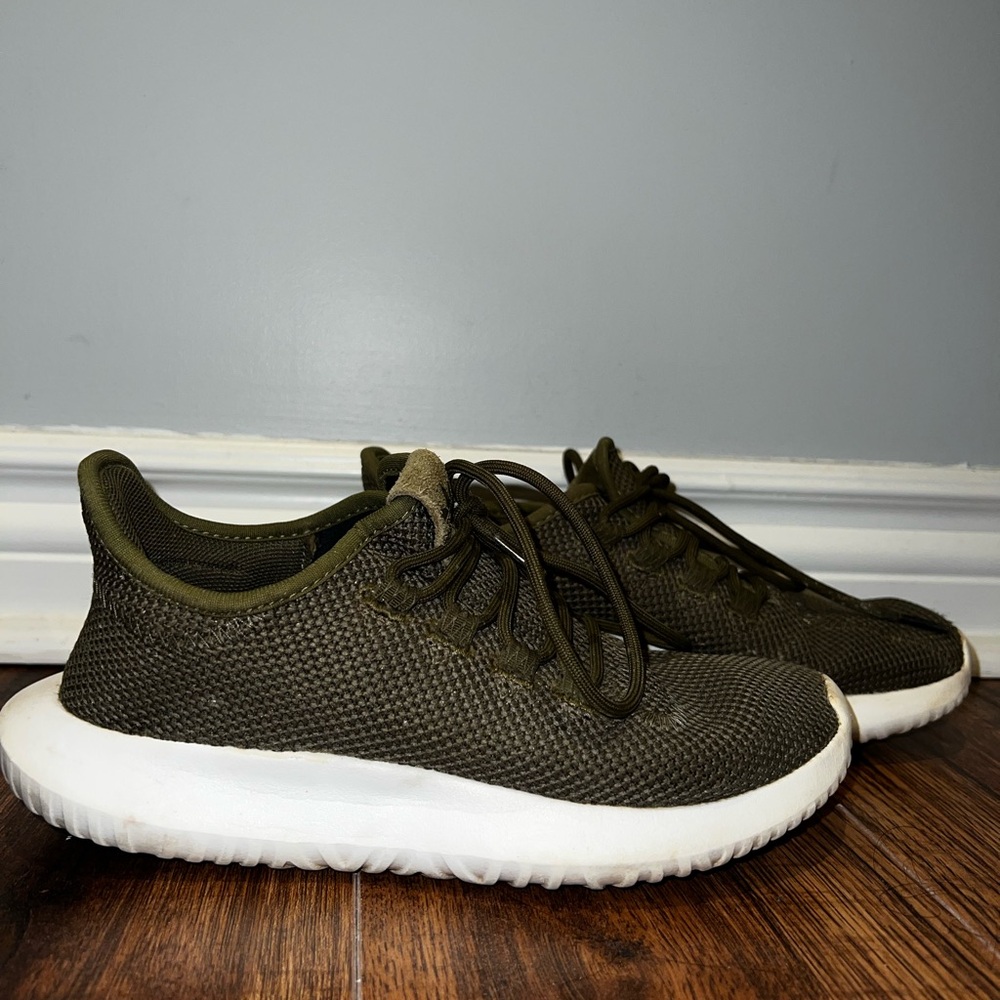 adidas Olive Green Athletic Shoes